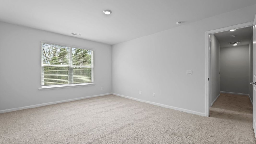Representative unfurnished interior of a home built from the BRANDON by D.R. Horton in Center Pointe, Santee (Image 24).
