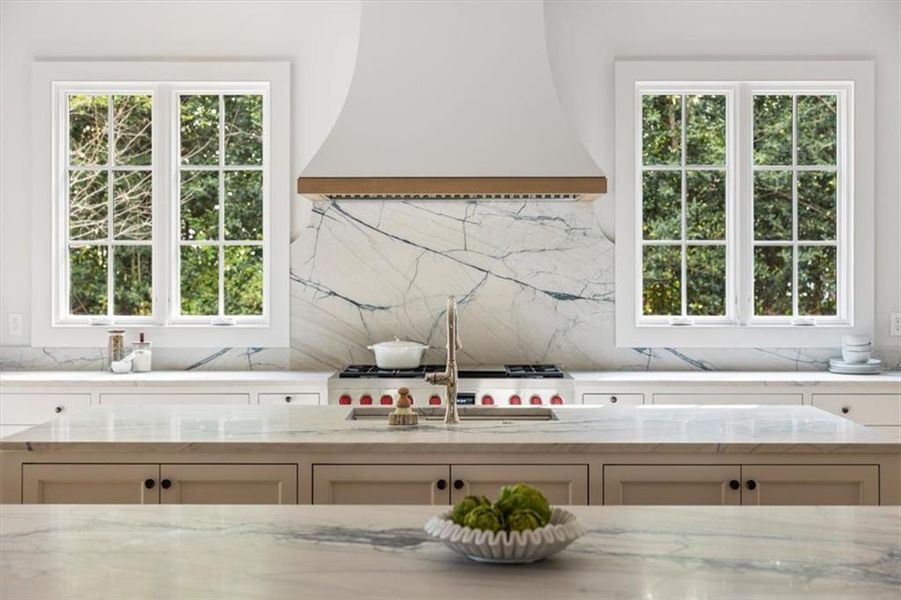 Furnished interior view inside a new home in , Alpharetta (Image 6).