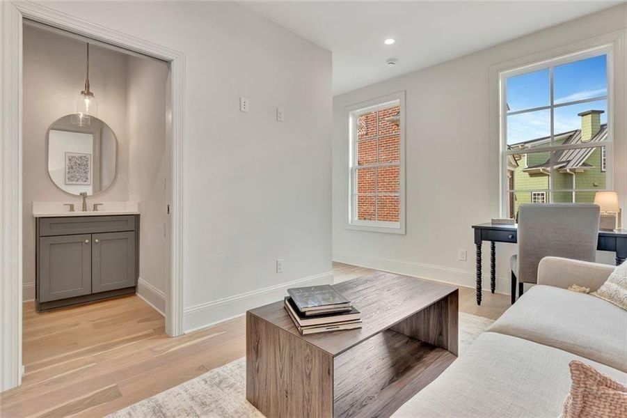 Furnished interior view inside a new home in , Senoia (Image 7).