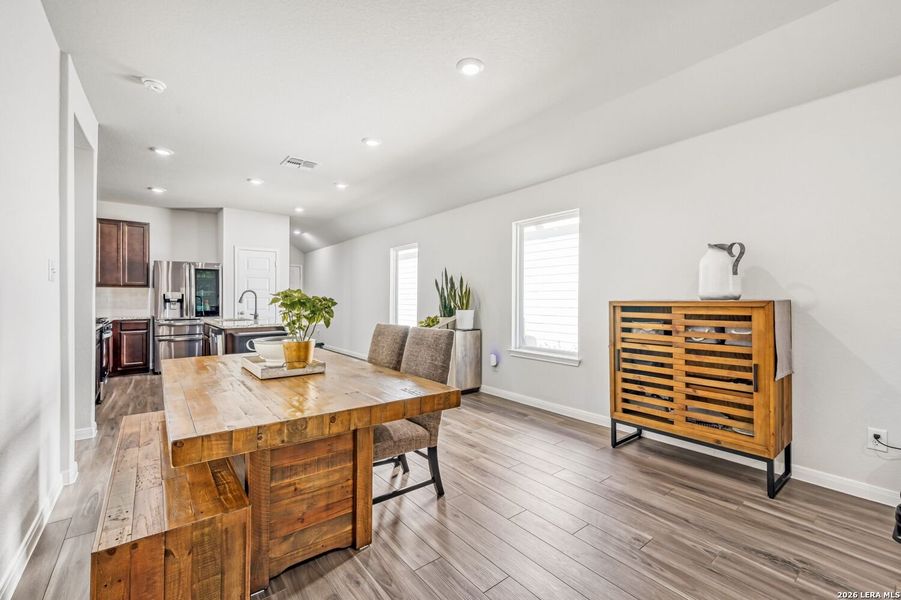 Furnished interior view inside a new home in Timber Creek, San Antonio (Image 6).