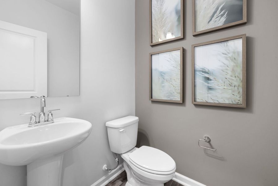 Furnished interior view inside a new home in Solana, Durham (Image 10).