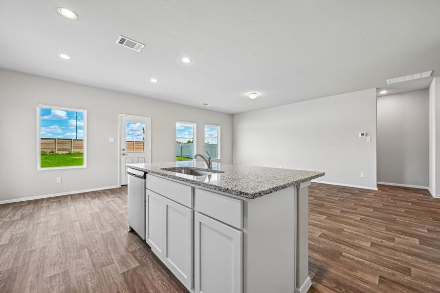 Furnished interior view inside a new home in Casetta Ranch, Kyle (Image 8).