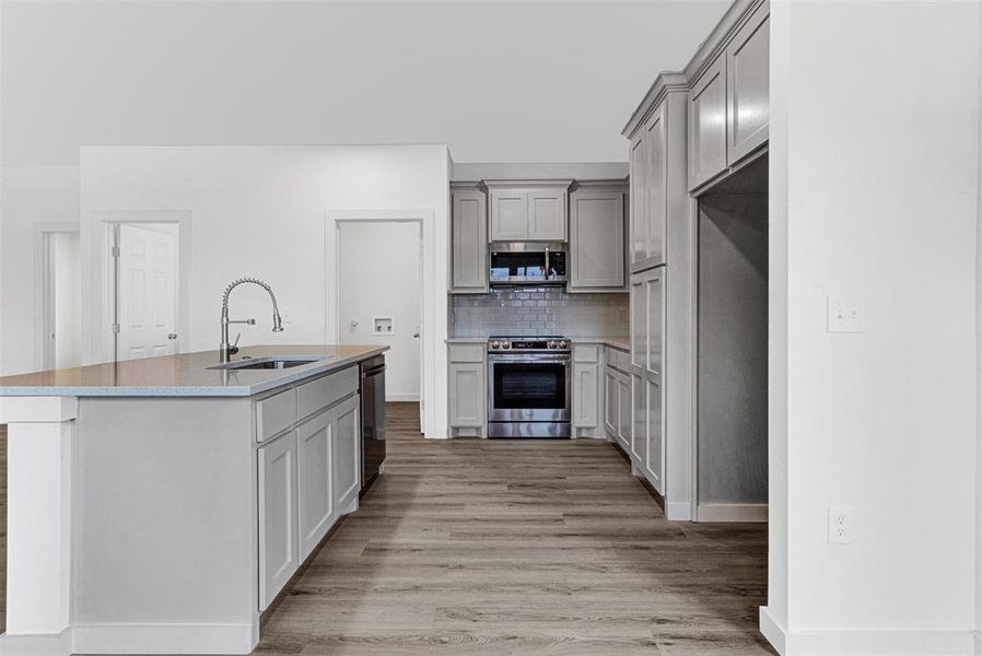 Furnished interior view inside a new home in , Forney (Image 8).