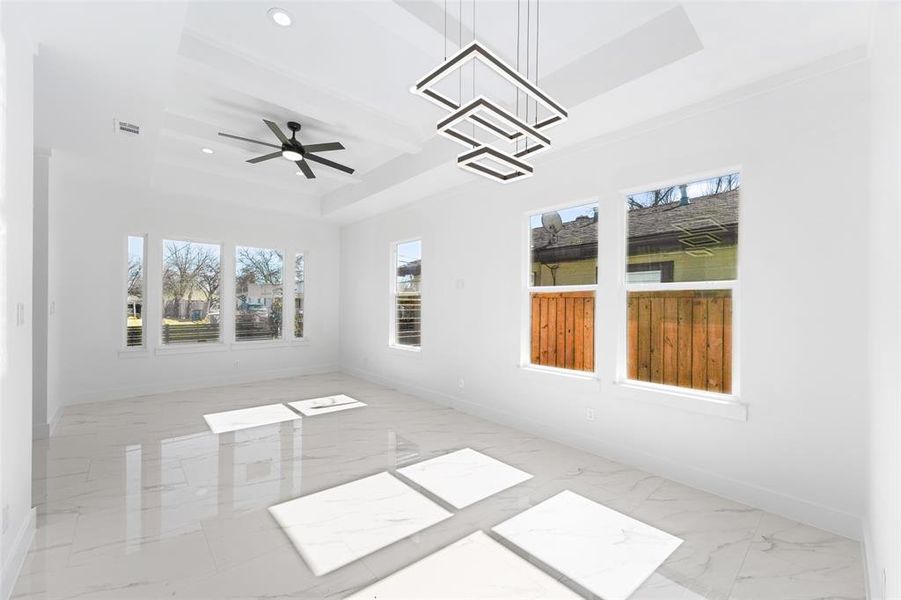 Spacious, unfurnished interior of a new home in , Dallas (Image 27).