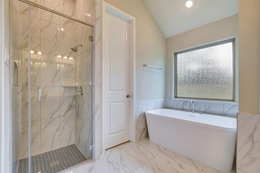 Furnished interior view inside a new home in The Highlands, Porter (Image 18).