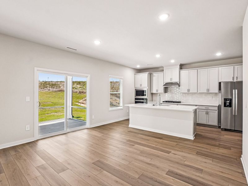 Spacious, unfurnished interior of a new home in The Heritage at Buffaloe Reserve, Raleigh (Image 10). Spacious, unfurnished interior of a new home in The Heritage at Buffaloe Reserve, Raleigh (Image 10).