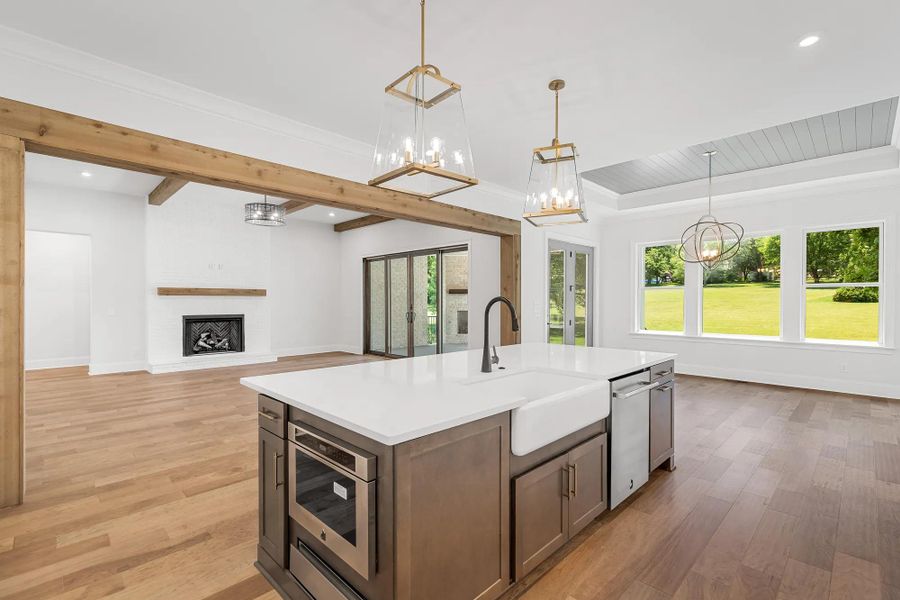 The Rutledge B Kitchen