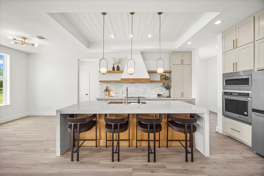 Furnished interior view inside a new home in , Baytown (Image 18).