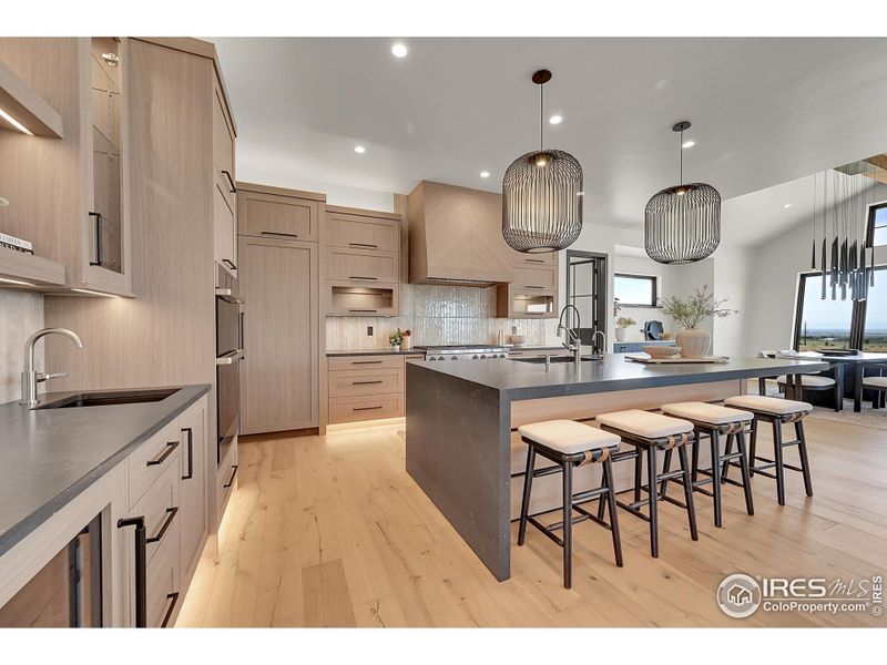 Furnished interior view inside a new home in , Fort Collins (Image 27).
