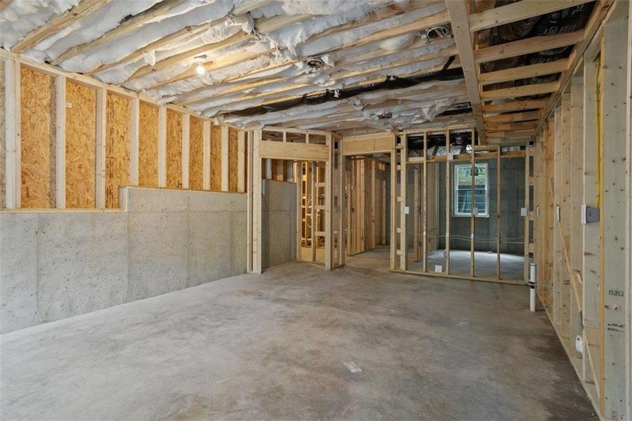 In-progress construction of a new home in , Canton, GA (Image 52).