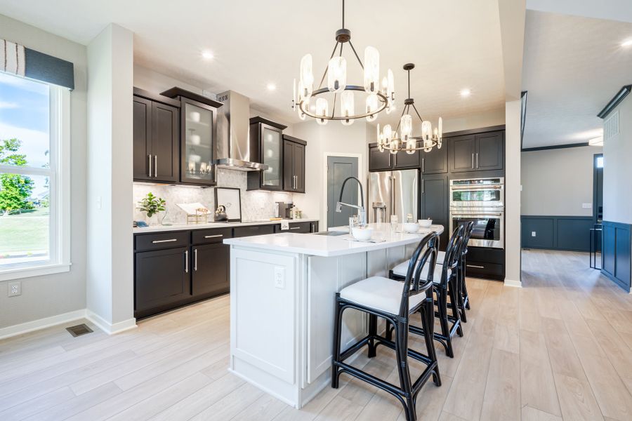 Representative furnished interior of a home built from the Blair by Fischer Homes in Twin Lakes, Hoschton (Image 45).
