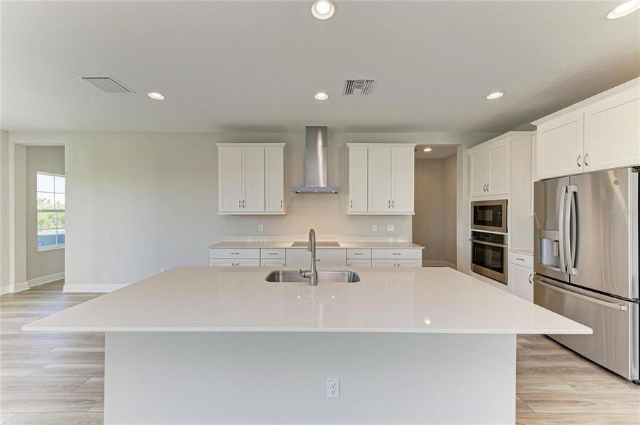 Furnished interior view inside a new home in Mirada, San Antonio (Image 9).