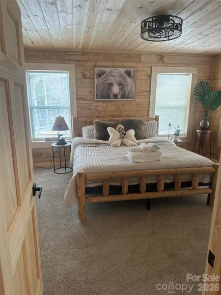 Furnished interior view inside a new home in , Beech Mountain (Image 14).
