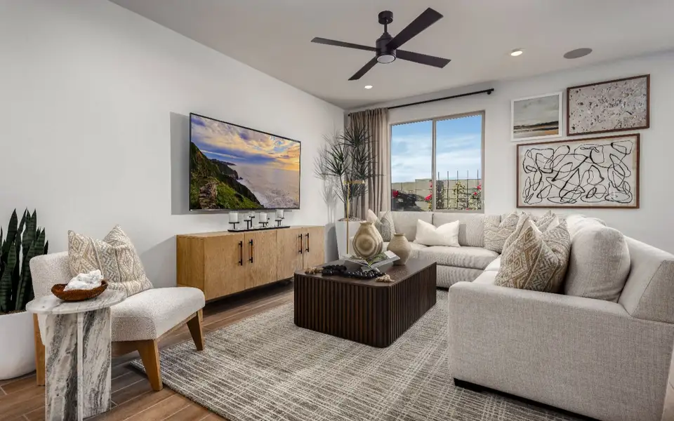 Furnished interior view inside a new home in Blossom Rock, Apache Junction (Image 5).