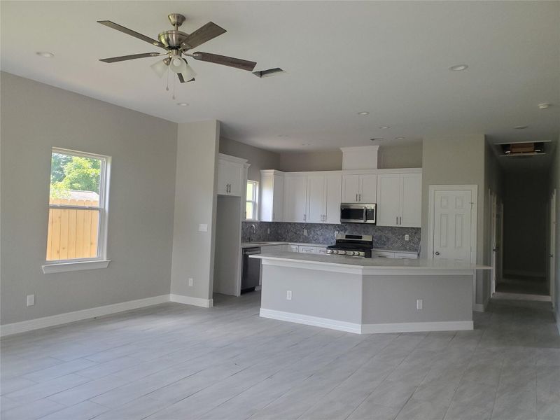 Furnished interior view inside a new home in , Texas City (Image 7). Furnished interior view inside a new home in , Texas City (Image 7).