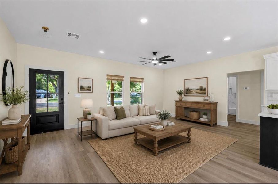 Furnished interior view inside a new home in , Waco (Image 5).