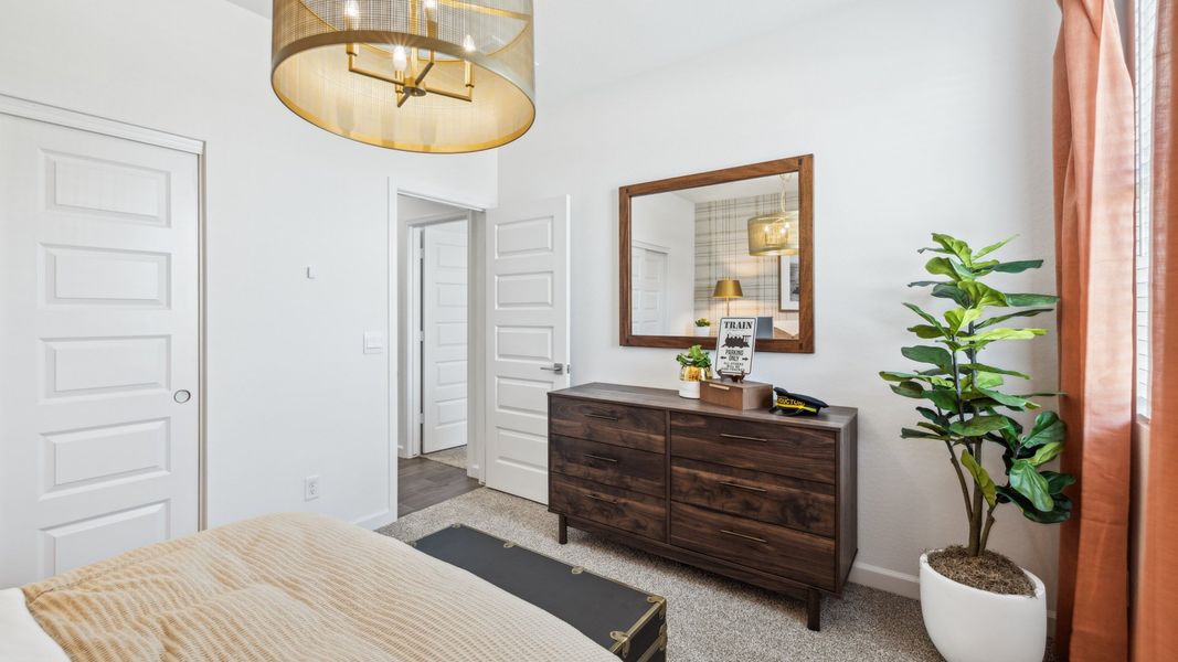 Furnished interior view inside a new home in Remington, Buckeye (Image 25).