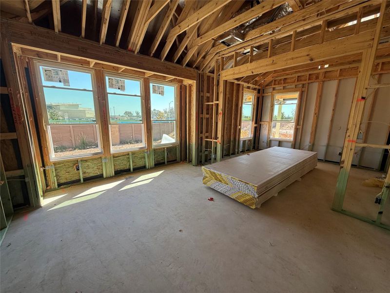 In-progress construction of a new home in Berry Creek Highlands, Georgetown, TX (Image 9). In-progress construction of a new home in Berry Creek Highlands, Georgetown, TX (Image 9).