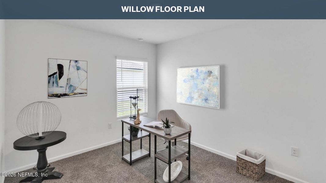 Furnished interior view inside a new home in Grand Reserve, Bunnell (Image 11).