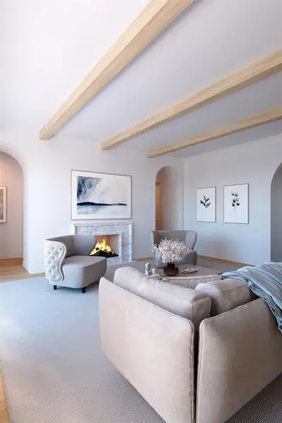 Furnished interior view inside a new home in , Dallas (Image 4).