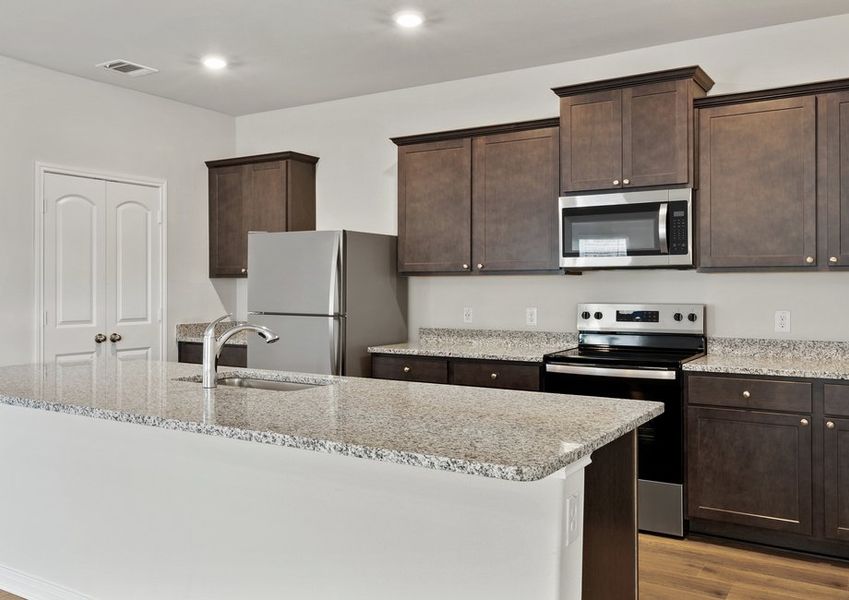 Representative furnished interior of a home built from the Azalea by LGI Homes in Southaven, Hutchins (Image 5).
