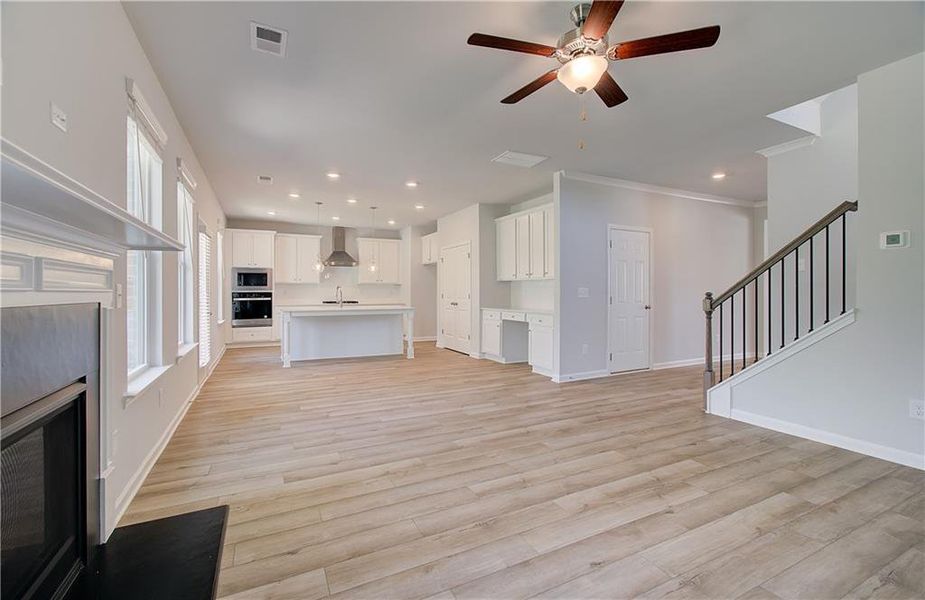 Spacious, unfurnished interior of a new home in Cooper Park, McDonough (Image 16).