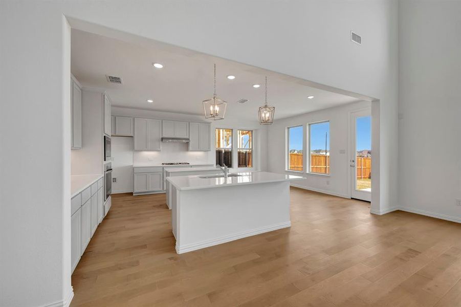 Furnished interior view inside a new home in Lilyana, Celina (Image 6). Furnished interior view inside a new home in Lilyana, Celina (Image 6).