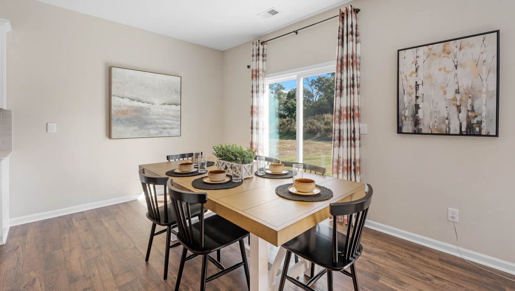 Furnished interior view inside a new home in Woodglen, Piedmont (Image 11). Furnished interior view inside a new home in Woodglen, Piedmont (Image 11).