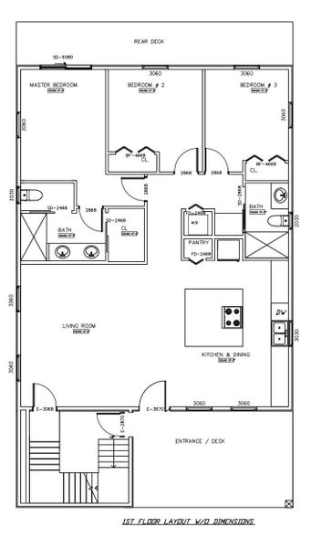 2D floor plan layout of this home in , Galveston, TX (Image 5). 2D floor plan layout of this home in , Galveston, TX (Image 5).