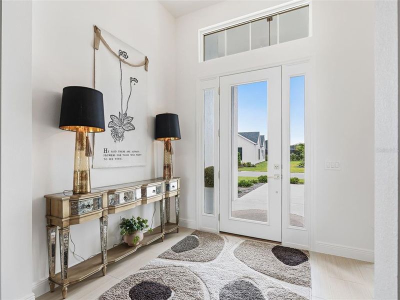 Furnished interior view inside a new home in , The Villages (Image 51). Furnished interior view inside a new home in , The Villages (Image 51).