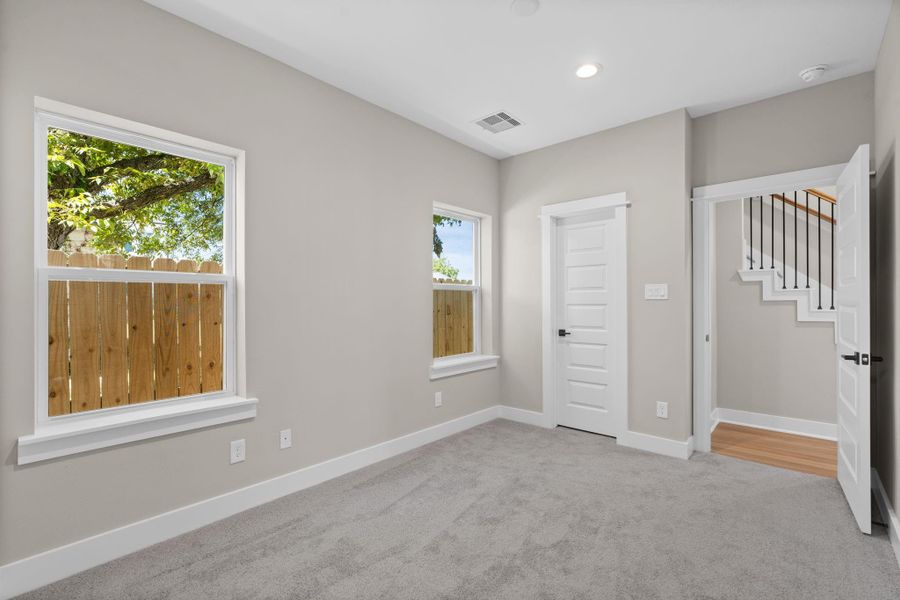 Spacious, unfurnished interior of a new home in , Houston (Image 44). Spacious, unfurnished interior of a new home in , Houston (Image 44).
