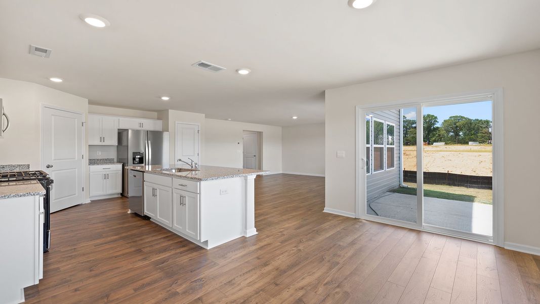 Furnished interior view inside a new home in Harrier Point, Woodruff (Image 8).