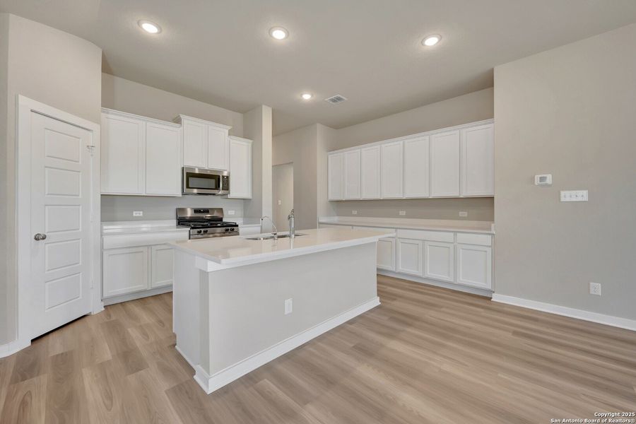 Furnished interior view inside a new home in Winding Brook, San Antonio (Image 8).