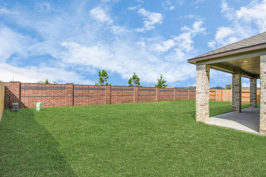 Sample photo of completed home with similar floor plan. Actual colors and selections may vary.