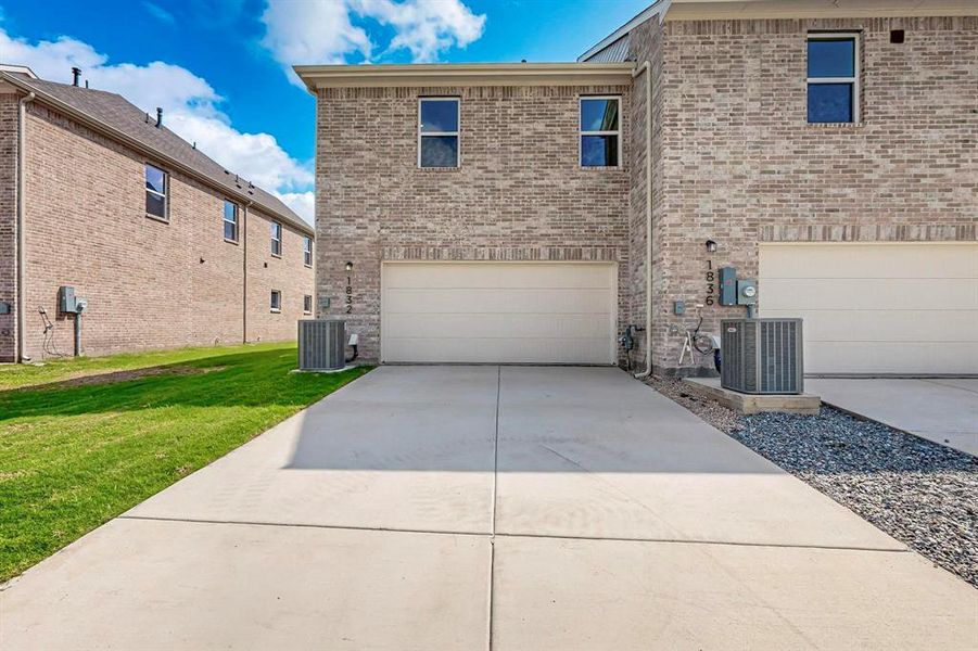 Exterior details and patio area of a home in Solterra Texas, Mesquite (Image 4).