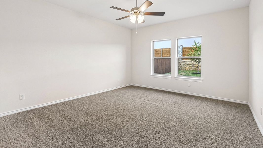 Spacious, unfurnished interior of a new home in Silverado, Aubrey (Image 6). Spacious, unfurnished interior of a new home in Silverado, Aubrey (Image 6).
