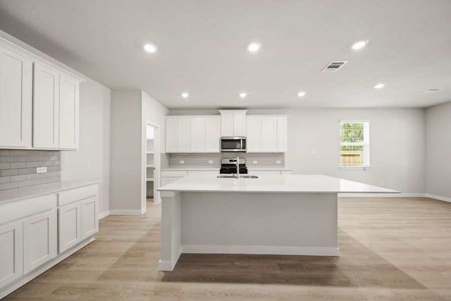 Furnished interior view inside a new home in Russell Ranch, Bay City (Image 12). Furnished interior view inside a new home in Russell Ranch, Bay City (Image 12).