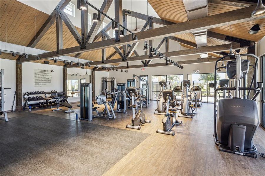 Amenities and fitness center nearby!