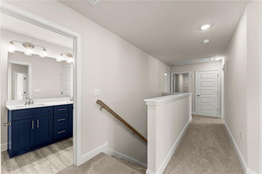 Furnished interior view inside a new home in Magnolia Villas, Cornelia (Image 16).