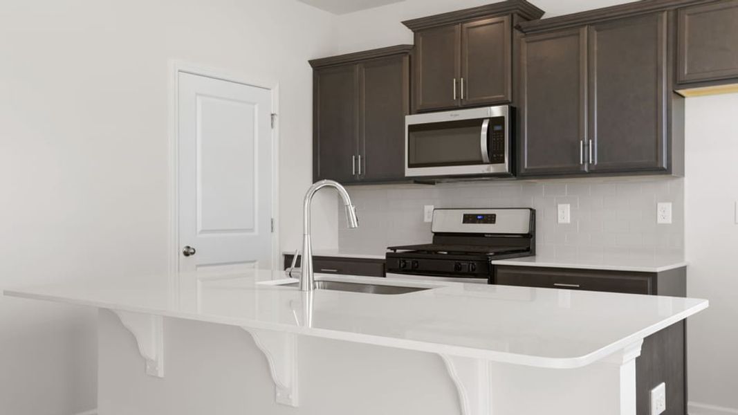 Furnished interior view inside a new home in Durbin Meadows Traditions, Fountain Inn (Image 8).