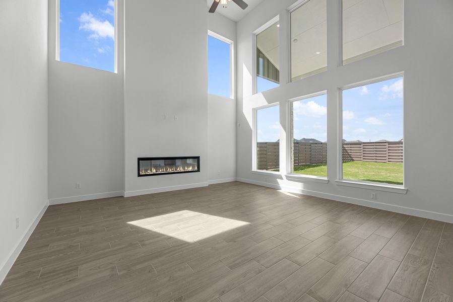 Spacious, unfurnished interior of a new home in Austin Point, Richmond (Image 9). Spacious, unfurnished interior of a new home in Austin Point, Richmond (Image 9).
