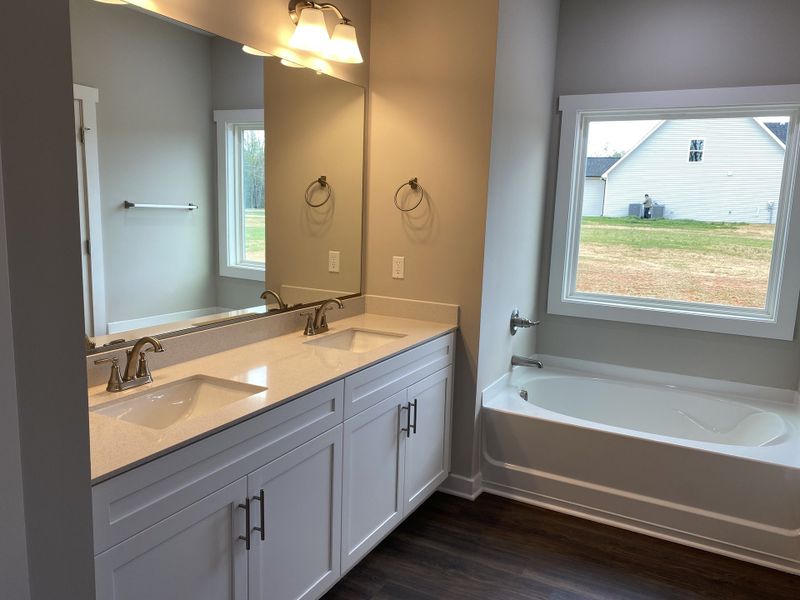 Representative furnished interior of a home built from the Johnson by Foundation Home Builders LLC in Old Hickory Crossing, Mocksville (Image 8).