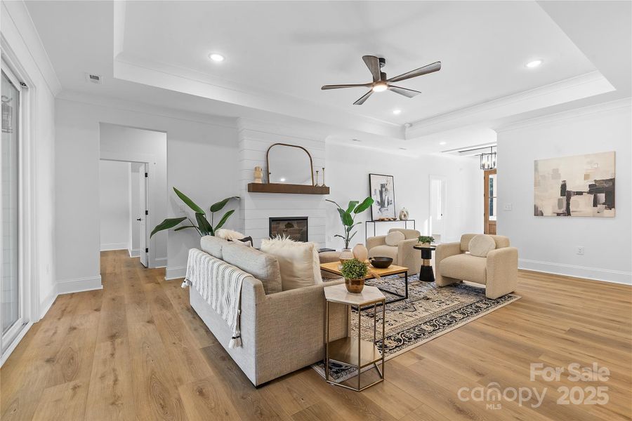 Furnished interior view inside a new home in , Midland (Image 16).