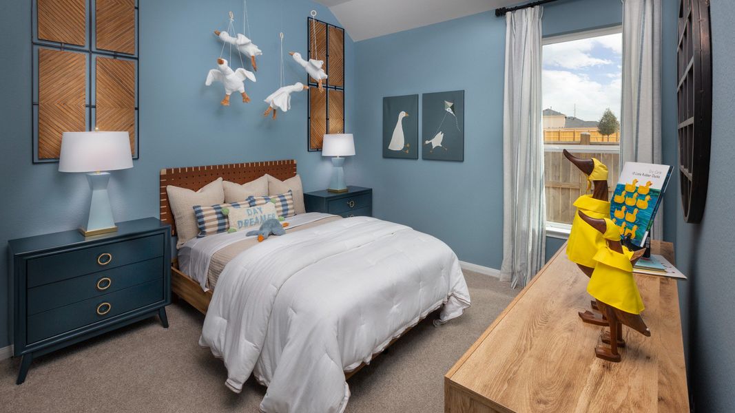 Representative furnished interior of a home built from the The Highlands by Legend Homes in Bluestem, Brookshire (Image 12).