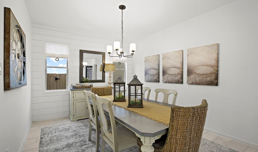 Elegant formal dining room