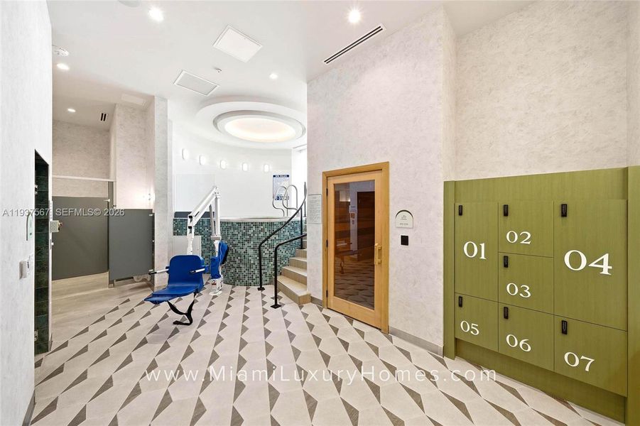 Furnished interior view inside a new home in , Miami (Image 8).