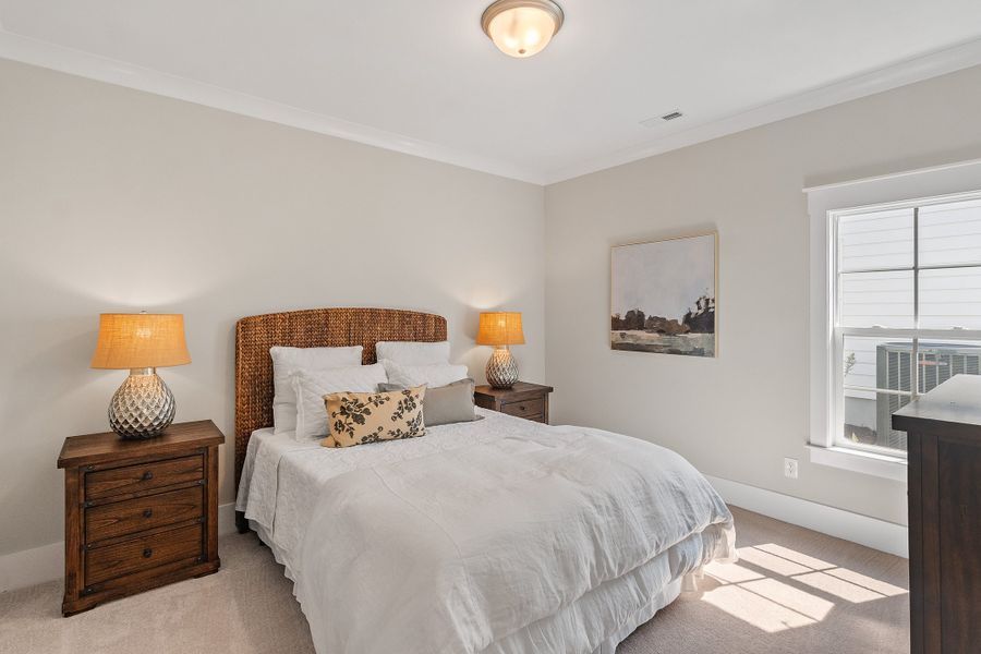Representative furnished interior of a home built from the Grantville by Bill Clark Homes in The Sanctuary at Sunset Beach, Sunset Beach (Image 35).