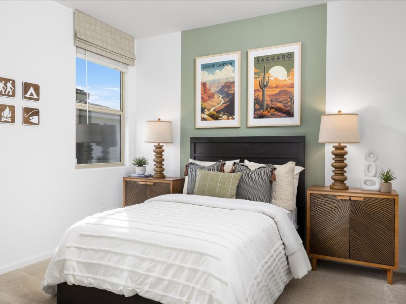 Furnished interior view inside a new home in Mandarina - Premier Series, Marana (Image 12).