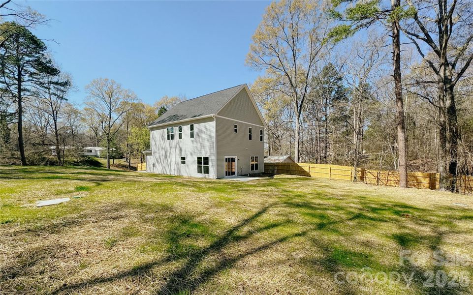 Exterior details and patio area of a home in , Huntersville (Image 4). Exterior details and patio area of a home in , Huntersville (Image 4).