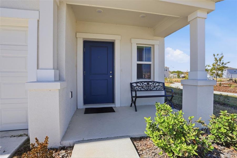 Exterior details and patio area of a home in Westview, Kissimmee (Image 3).